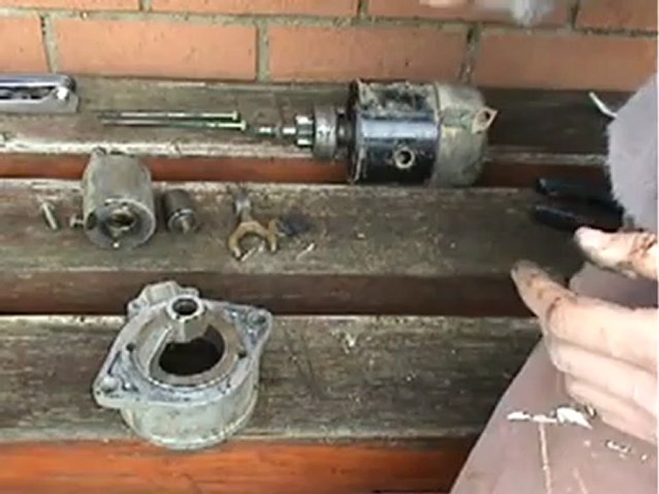 démontage démarreur 02