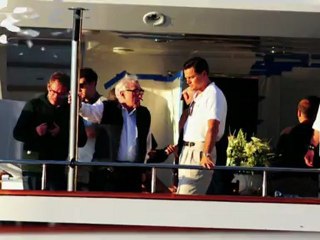 Leonardo DiCaprio sur un yacht à New York
