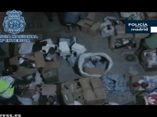 Intervienen 3.500 artículos falsificados en Lavapiés