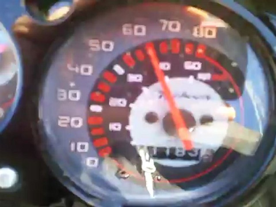 accélération Piaggio Typhoon