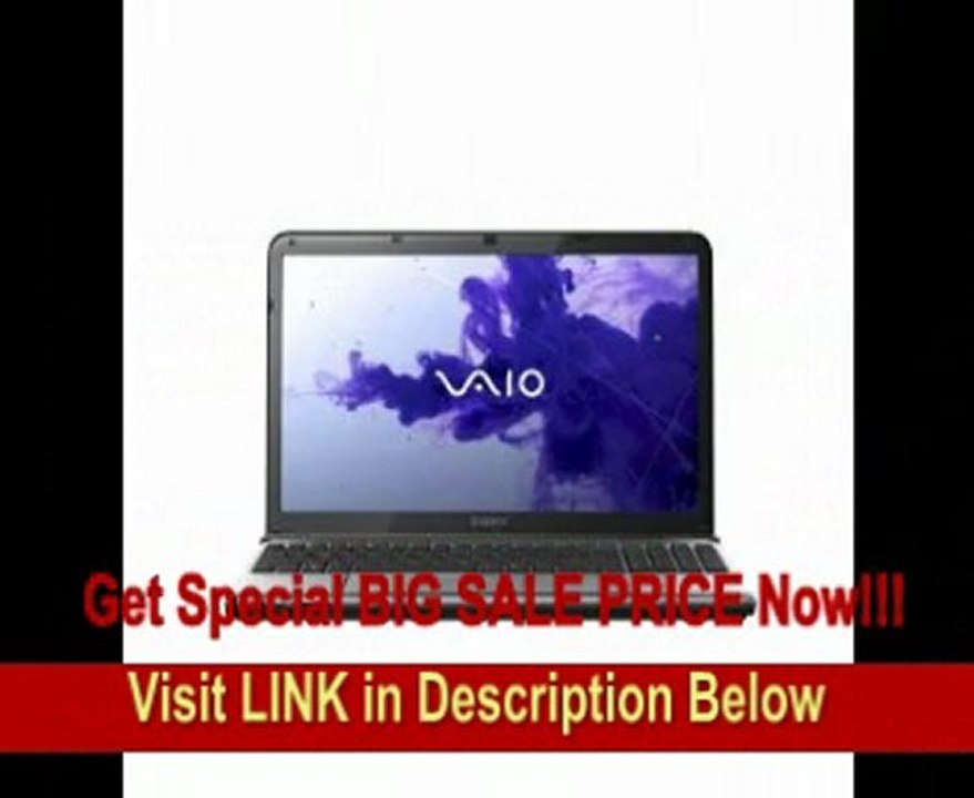 Sony Vaio E Series 15.5-inch Notebook (Intel Core i7 3rd generation i7-3720QM processor - 2.60GHz with TURBO BOOST to 3.60GHz, 8 GB RAM, 1 TB Hard Drive (1000 GB), Blu-Ray, 15.5 LED Backlit WIDESCREEN display, Windows 7) Laptop PC FOR SALE