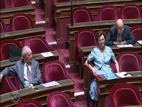 Harcèlement sexuel - Virginie KLES sur les conclusions de la CMP le 31 juillet 2012