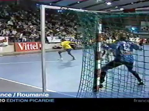 France - Roumanie à Beauvais, Handball Féminin, 5 octobre 2003