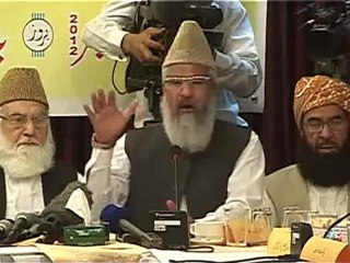 Molana M Ahmed Ludhyanvi Speech at Qomi Majlis Mushawrat Braey Tahffuz Namoos e Risalat S.A.W.W