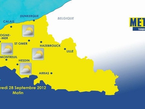 Opal'TV - La météo du vendredi 28 septembre 2012