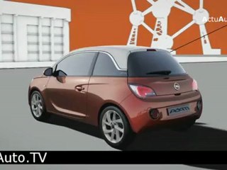 Les personnalisations de l'Opel Adam dévoilées