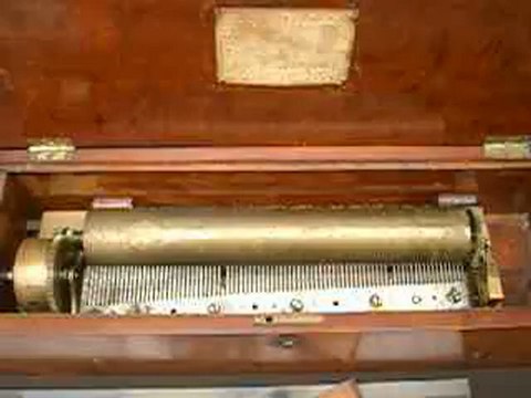 Boite à musique Henriot Genève Circa 1840