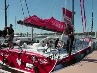 Retour de qualificartion de Tanguy de Lamotte sur initiatives-coeur - Vendée Globe 2012-2013