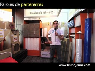 Déménagement, véhicules et cartons - Partenaire ImmoJeune