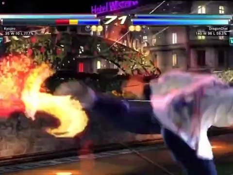 Tekken Tag 2 Dragunov/Nina vs Forest/Marshall Law