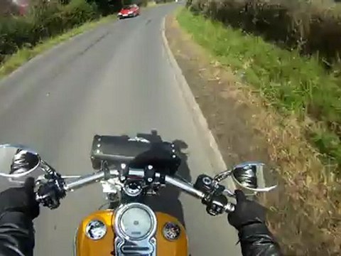 Balade harley Dyna super glide !