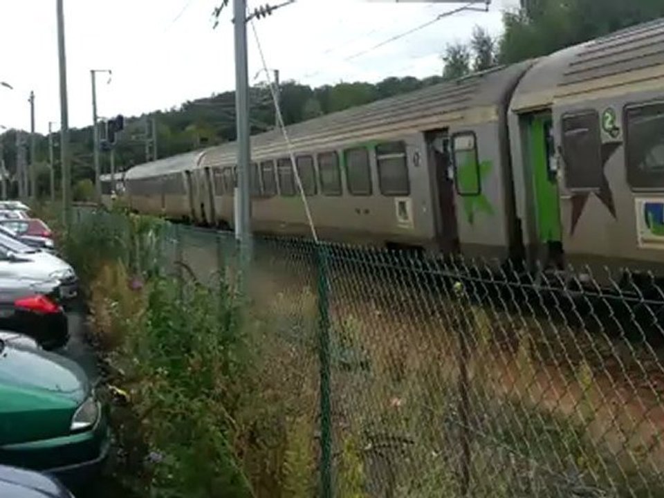 Départ de la BB15024 fantomarzens à destination de Paris Saint-Lazare