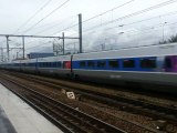 Passage d'un TGV POS à Vaires Torcy à destination de Strasbourg