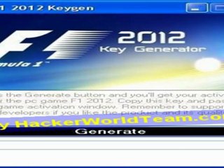 F1 2012 Game PC Keygen