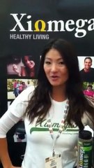 PTM model Erin D. for  Xiomega3 at Natural Products Expo East