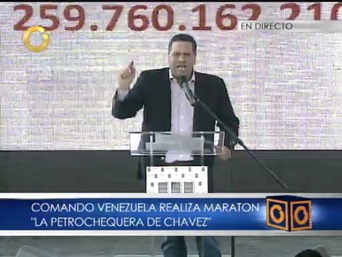 Briquet: aseguró que en el gobierno de Capriles invertiría en el progreso de todos los venezonalos