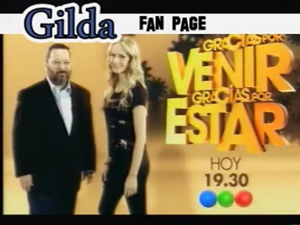 Publicidad Gracias por venir