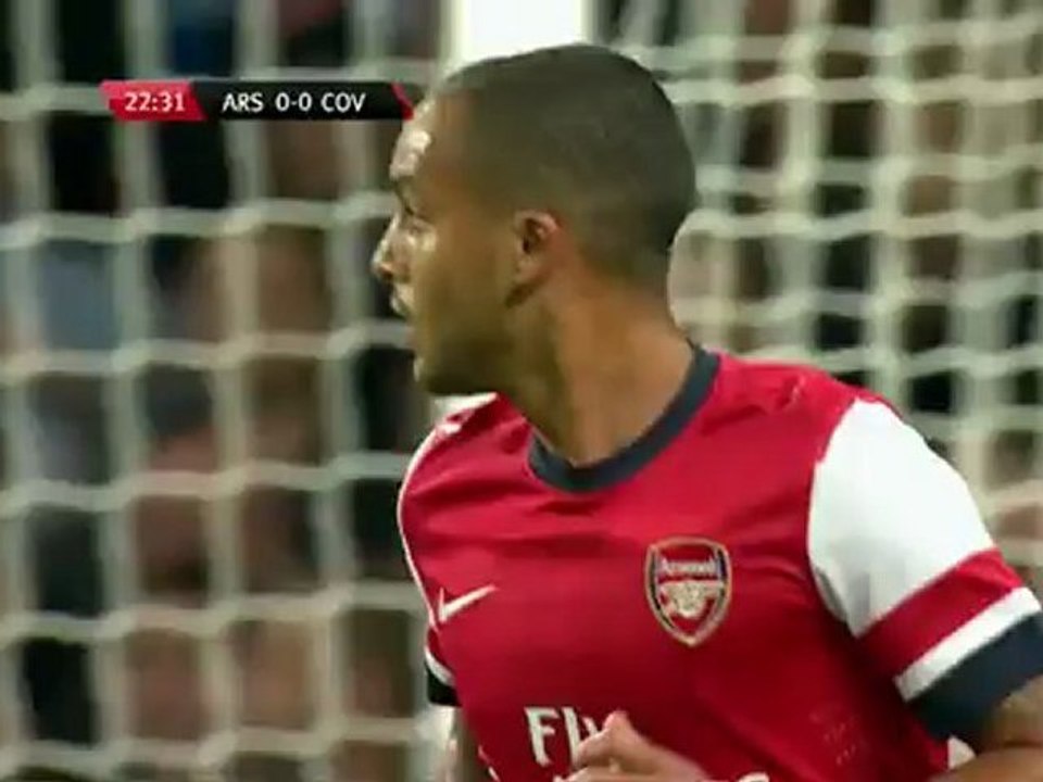 Arsenal - Coventry City - 1st half 26th September 2012