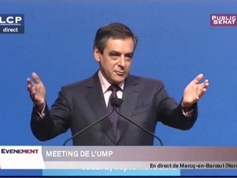 Intervention devant les militants du Nord aux journées parlementaires de l'UMP