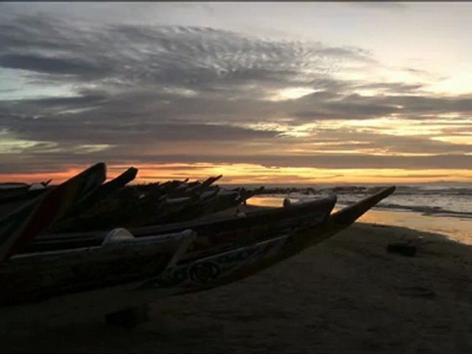 Coucher de Soleil à YOFF - SENEGAL
