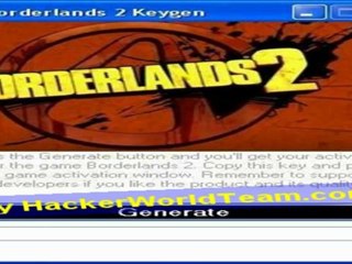 Borderlands 2 Keygen