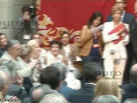 González toma posesión como presidente madrileño