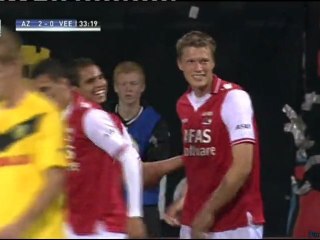 AZ Alkmaar Veendam Goal Viktor Elm 3-0