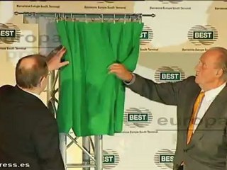 El Rey y Mas en una inauguración en Barcelona