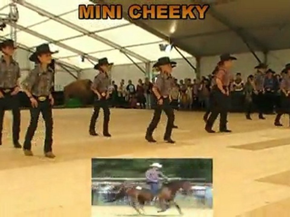 MINI CHEEKY - WILD STALLION - FESTIVAL COUNTRY NOGENT SUR OISE 2012