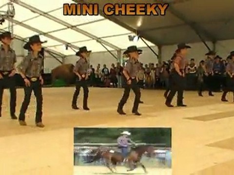 MINI CHEEKY - WILD STALLION - FESTIVAL COUNTRY NOGENT SUR OISE 2012