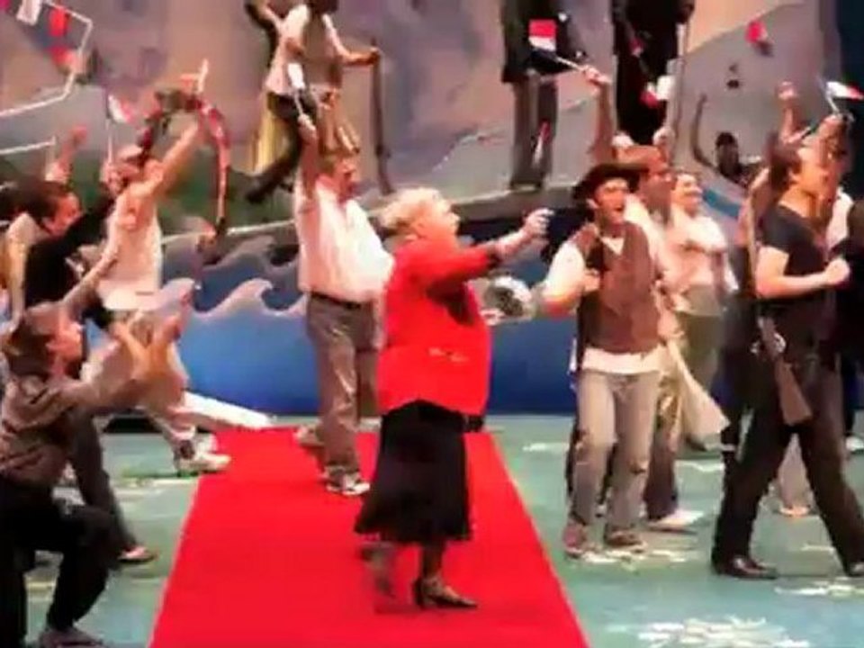 Probe "Im weißen Rössl" mit Maximilian Schell am 27.09.2012 @ Deutsches Theater, München