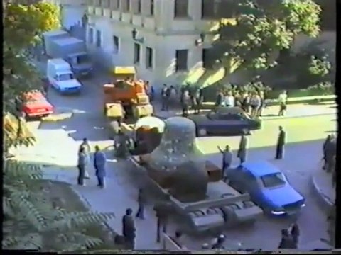 L'exposition de Stefan Ramniceanu au palais Curtea Veche à Bucarest en 1988