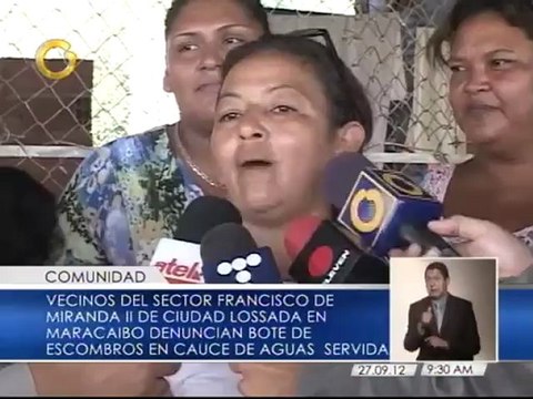 Habitantes del sector San Francisco de Miranda II en Maracaibo viven entre aguas servidas