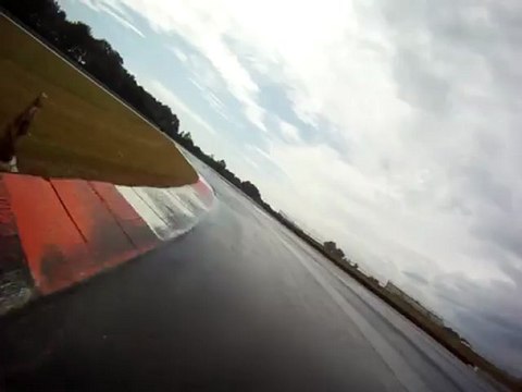 Manu au Vigeant en Trimumph Street Triple - 3eme