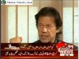 Imran calls Pakistani's for Waziristan March (Sep 27, 2012)