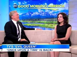 Lana Parrilla on Good Morning America