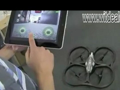 iPadを使ってRCヘリコプターをコントロールして遊ぼう