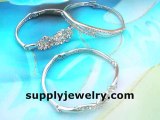 Rhinestone Bangle Wholesale cheap jewelry Supplyjewelry.com