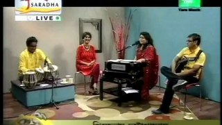 Gaan Bhashi Live (PART 2)...Shubhaa Mukherjee with Aabir Mukherjee..Tara Music