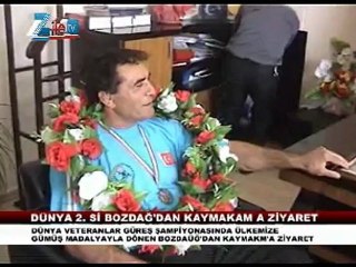 İbrahim bozdağın zileye gelişi ve kaymakan ziyareti
