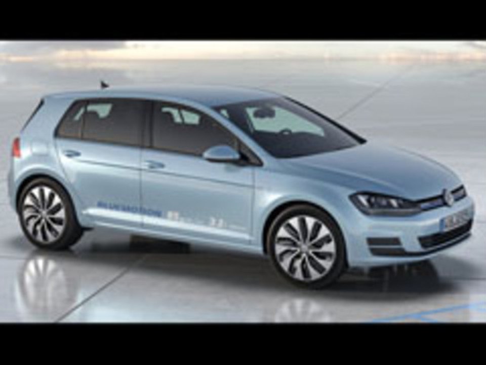 2012 Volkswagen Golf BlueMotion Concept Unveiled
