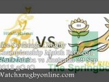 Watch Wallabies vs Springboks Live Rugby Championship Match