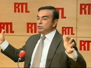 Carlos Ghosn : "Pas de plan social chez Renault... pour l'instant"
