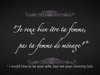 Pack Mariage O2 : "Je veux bien être ta femme, pas ta femme de ménage"