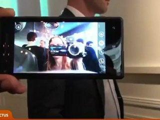 HTC 8X wide-angle front-facing camera demoed