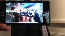 HTC 8X wide-angle front-facing camera demoed