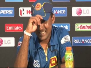 Mahela Jayawardene media stakeout, Sep 27, 2012