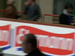 Stéphane Lambiel as coach of Denis Ten @NHT2012