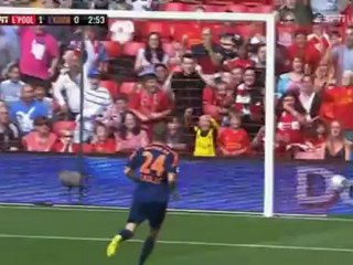 2012-08-12 Liverpool vs Bayer Lev 1-0 Sterling (3) Friendly