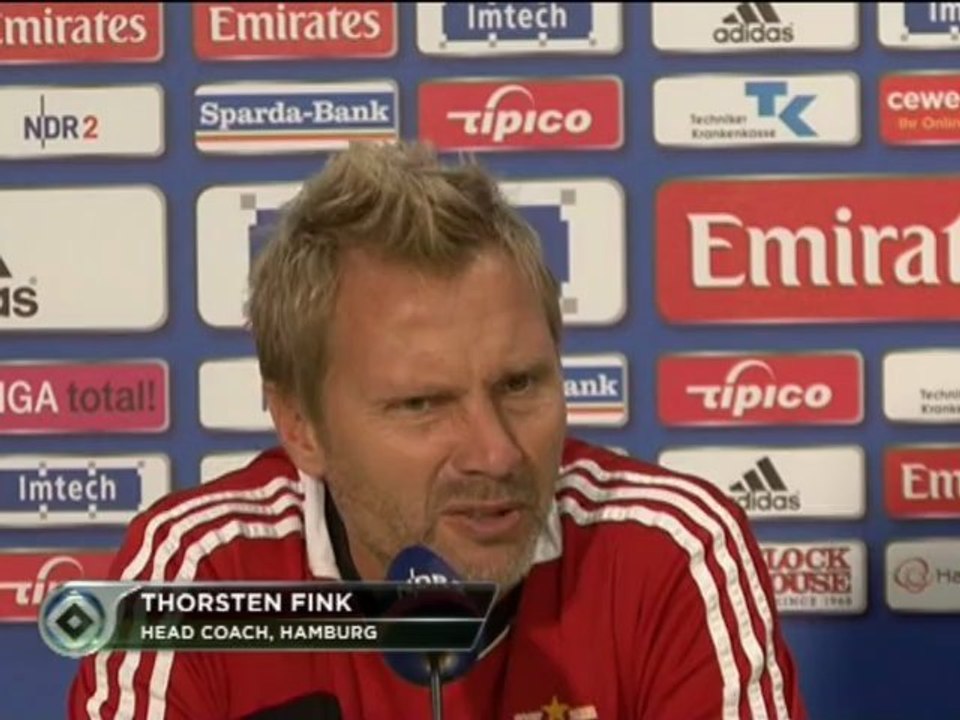 Fink will HSV-Jubiläum mit Sieg gegen Hannover krönen